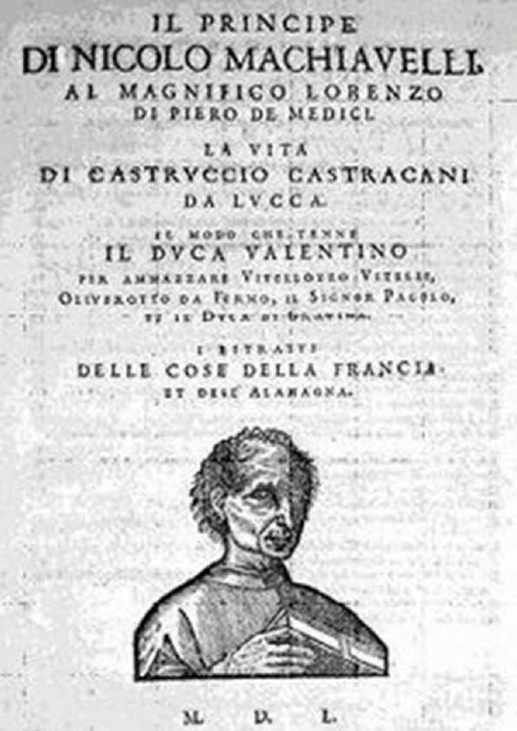 Niccolo machiavelli the prince book report