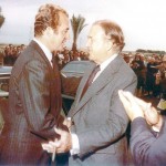 Juan Carlos I and Henry Ford II