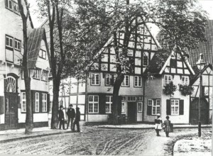 Residencia de la familia Bertelsmann en 1829 y primera sede de la empresa. Imagen: Web de Bertelsmann