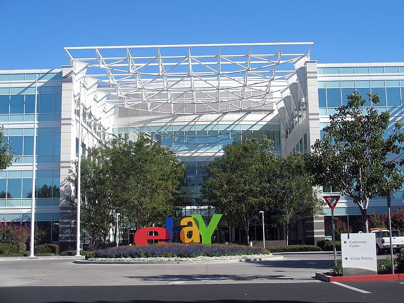 The satellite office campus of eBay in the North First Street neighborhood of San Jose. PayPal is based here, along with several other eBay divisions. By Coolcaesar