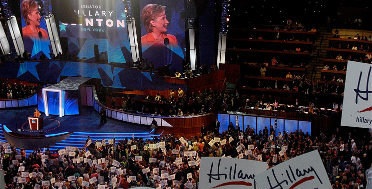 Hillary Rodham Clinton speaks during the second day of the 2008 Democratic National Convention in Denver, Colorado. Author: Qqqqqq
