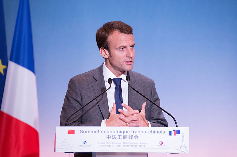 Macron, new french president